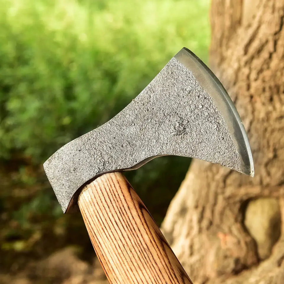 Handmade Forged High Carbon Steel Viking Bearded Battle Axe-Best Axes In USA HSAX-305  Himalayan steel