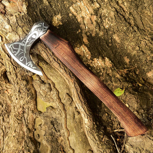 Inferno Acid-Etched Craft Axe HSAX-304 - Himalayan steel