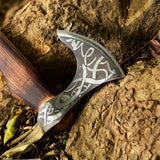 Inferno Acid-Etched Craft Axe HSAX-304 - Himalayan steel