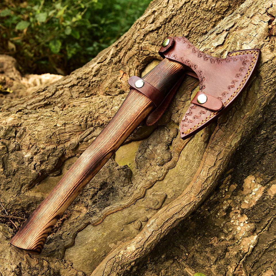 Inferno Acid-Etched Craft Axe HSAX-304 - Himalayan steel