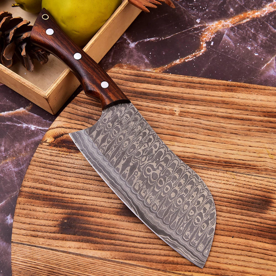 Handmade Damasc Knife - Himalayan steel