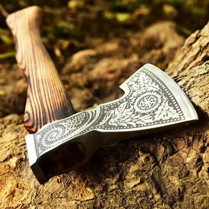 Premium Handmade High Carbon Steel Tomahawk Axe-Best Gift For Birthday & Anniversary HSAX-312  Himalayan steel