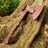 Premium Handmade High Carbon Steel Tomahawk Axe-Best Gift For Birthday & Anniversary HSAX-312  Himalayan steel